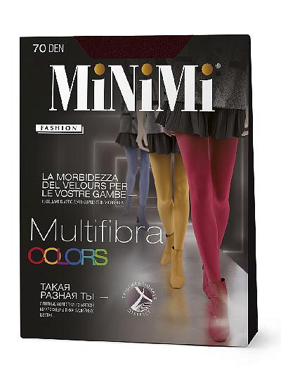 Колготки "MINIMI" Multifibra Colors 70 ден в асс.
