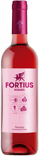 Вино "Фортиус" Росадо Наварра 2021 роз. сух. 13,5-14% 0,75 л. ст/б.