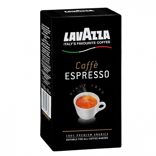 Кофе "LAVAZZA" Эспрессо мол. 250 гр. кор.