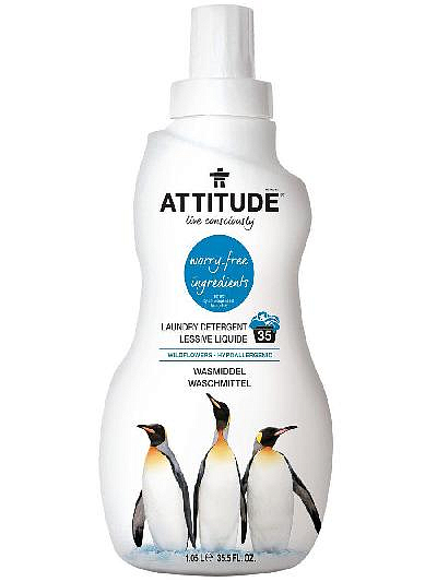 Жидкость д/ стирки "ATTITUDE" конц. Wildflowers 1050 мл. пл/б. 52032