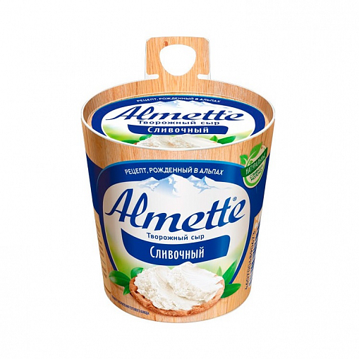 Сыр "АЛЬМЕТТЕ" Сливочный 60% 150 гр. уп.
