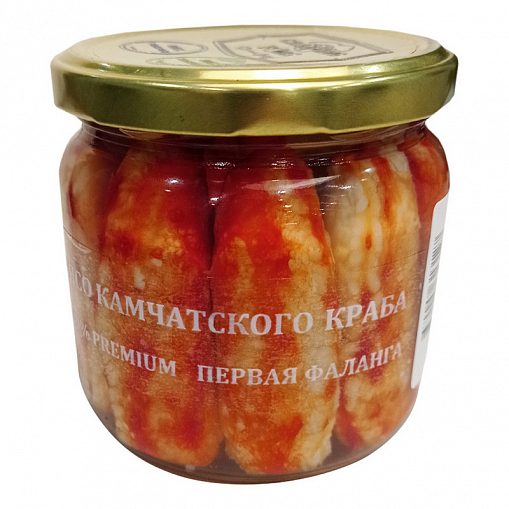 Мясо краба "CRAFTING FOODS" Камчатского   390 гр. ст/б.