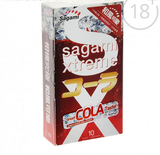 Презервативы "SAGAMI" Xtreme Cola 10'S 10 шт. 2024