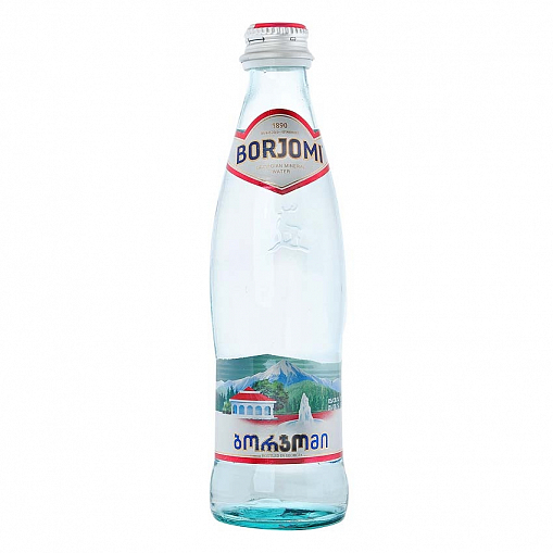 Вода "БОРЖОМИ" газ. лечебная 0,33 л. ст/б.