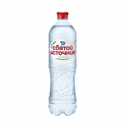 Вода минеральная "СВЯТОЙ ИСТОЧНИК" газ.   1,5 л. пл/б