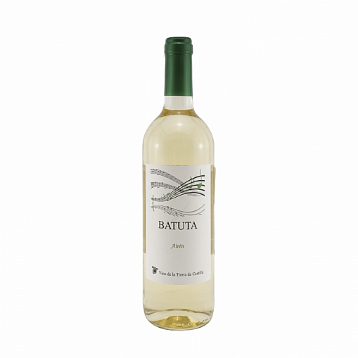 Вино "БАТУТА" Айрен бел/сух  12%   0,75 л. ст/б.