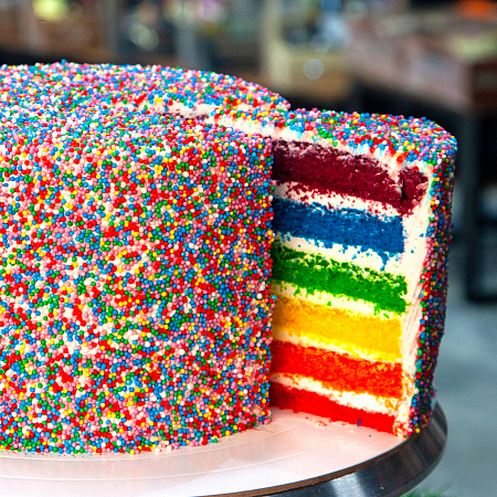 Торт Радужный 1 кг.