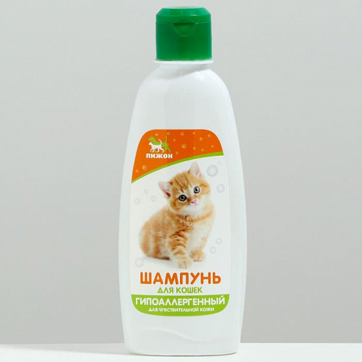 Шампунь для кошек "ПИЖОН" Гипоаллерген. для чувств.кожи 250 мл. 2850605