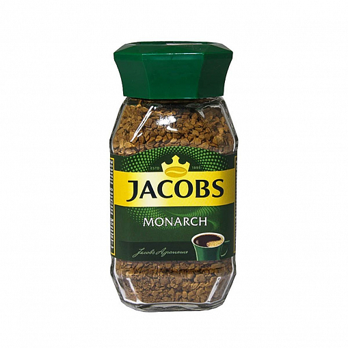 Кофе "JACOBS" Монарх раст. 47,5 гр. ст/б.