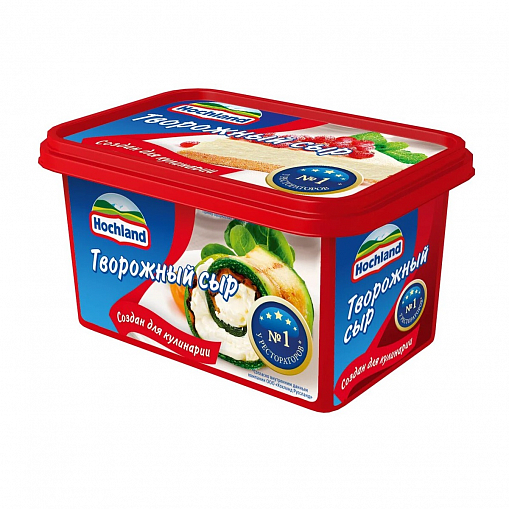 Сыр "ХОХЛАНД" Творожный для кулинарии 65% 400 гр. пл/б.