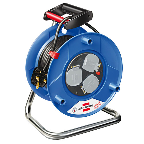 5M automatic retractable power cable reel wire retractable cable barrel  electric cable reel power hose reel 3000W