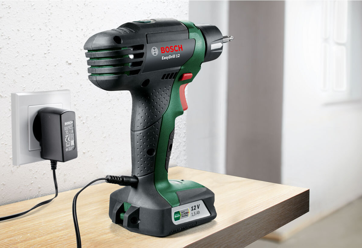 CORDLESS DRILLS BOSCH CORDLESS DRILL DRIVER 12V WITH BATTERY 1.5AH