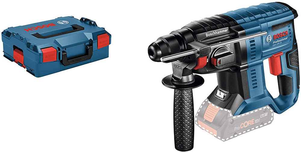 HAMMER DRILLS BOSCH PROFESSIONAL CORDLESS ROTARY HAMMER DRILL 18V SOLO