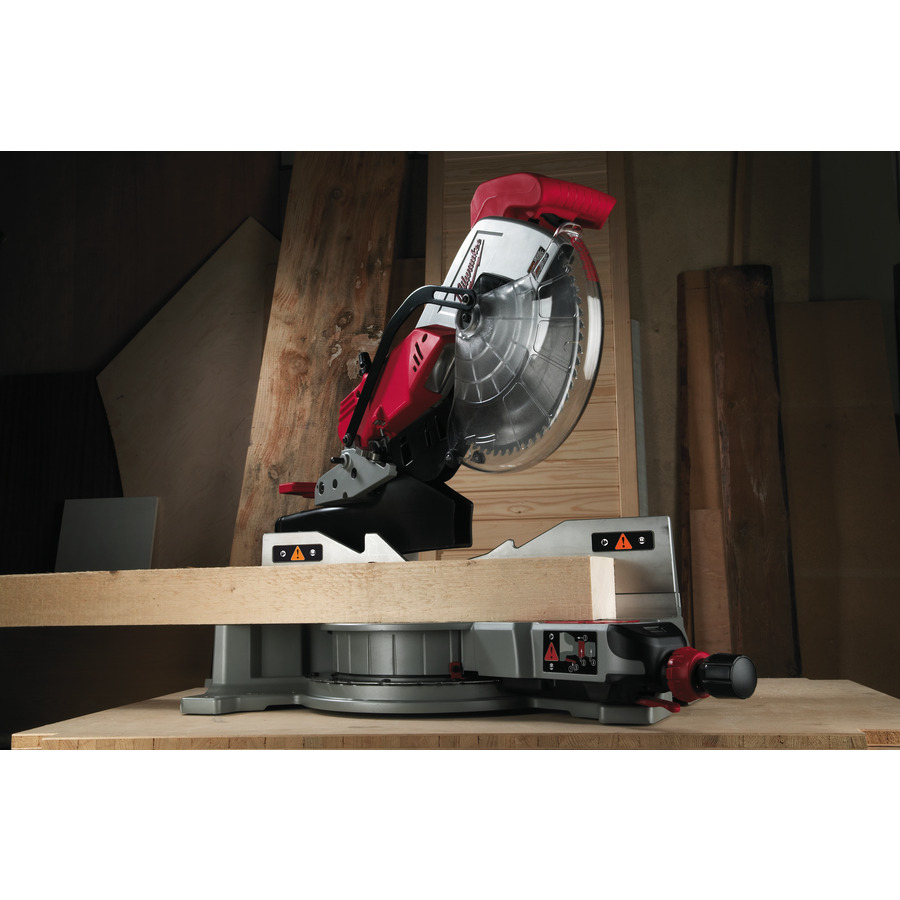 MITRE SAWS: MILWAUKEE DUAL BEVEL SLIDING MITRE SAW 12˝ (305 MM) MS305DB