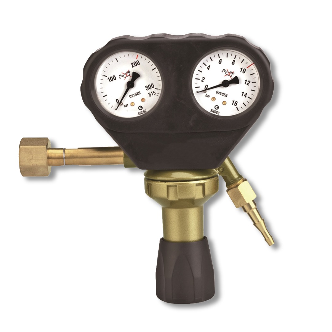 AIR TOOLS AND ACCESSORIES KEMPER OXYGEN PRESSURE REDUCER 200 BAR WITH