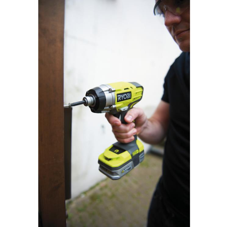 CORDLESS DRIVERS RYOBI ONE IMPACT DRIVER RID1801M 0