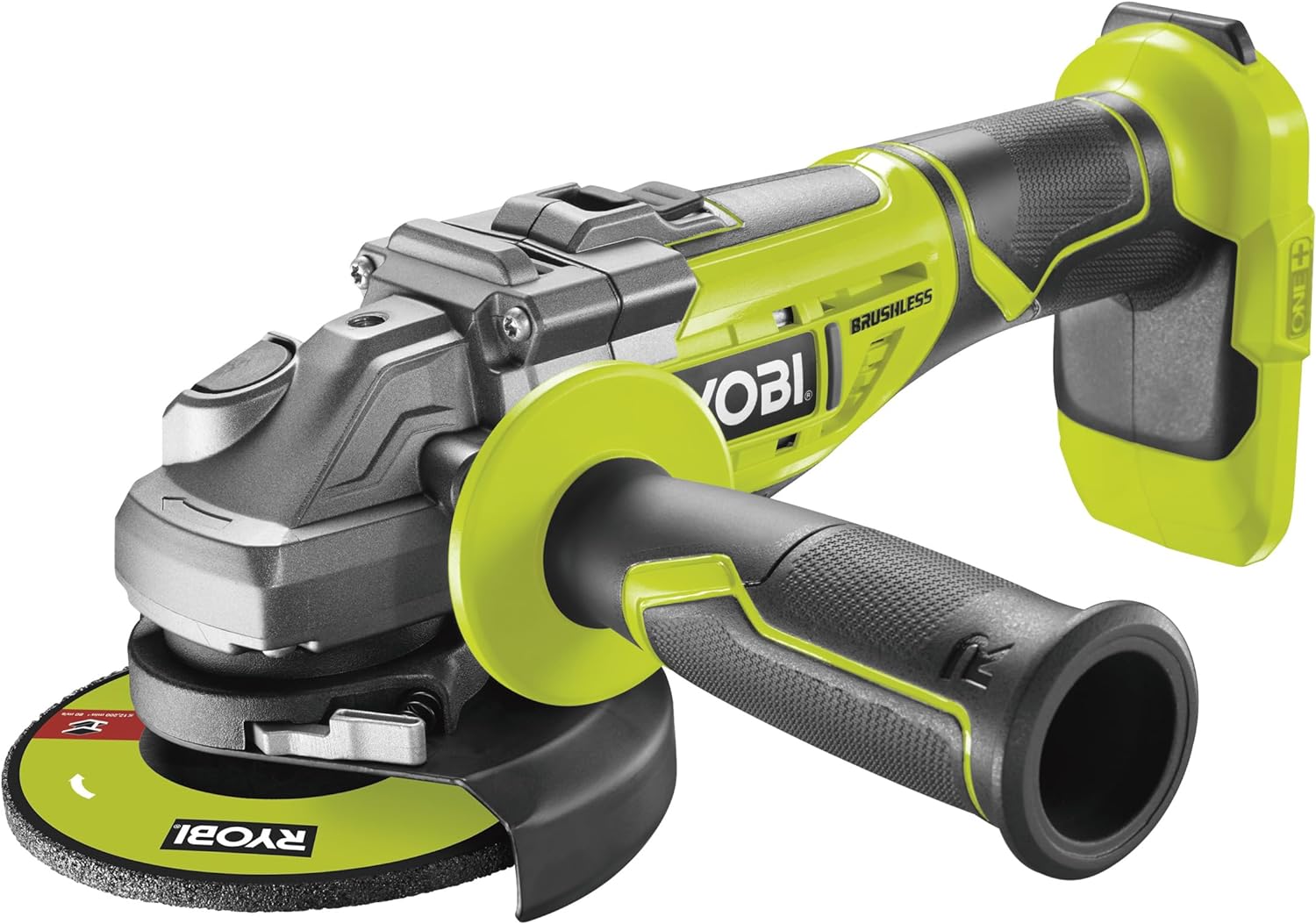 ANGLE GRINDERS RYOBI ONE CORDLESS ANGLE GRINDER 125MM BRUSHLESS 18V WITHOUT BATTERY R18AG7 0