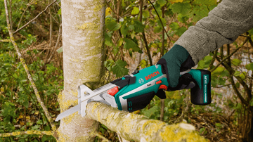 RECIPROCATING SAWS BOSCH CORDLESS GARDEN SAW 10.8V 150MM KEO