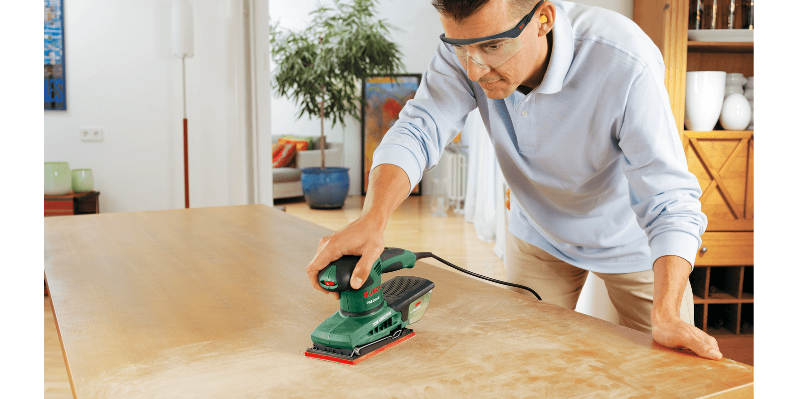 SANDERS BOSCH ORBITAL SANDER ELECTRIC 200W PSS200AC