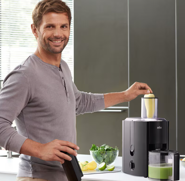 BLENDERS CHOPPERS JUICERS BRAUN SPIN JUICER 800W 2L BLACK J300