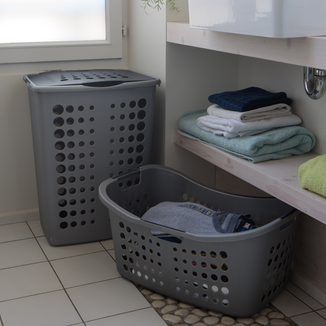 LAUNDRY STORAGE AND ORGANIZATION CURVER LAUNDRY HAMPER VICTOR 60L