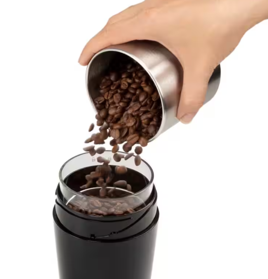 COFFEE MACHINES DELONGHI ELECTRIC COFFEE GRINDER BLACK KG210 334199