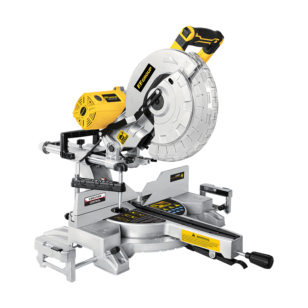 MITRE SAWS: FF GROUP DOUBLE BEVEL SLIDING COMPOUND MITRE SAW 2000W SCMS ...