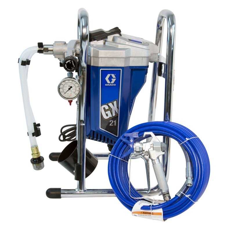 PAINT STATIONS GRACO AIRLESS PAINTING SPRAYER 207bar GX21