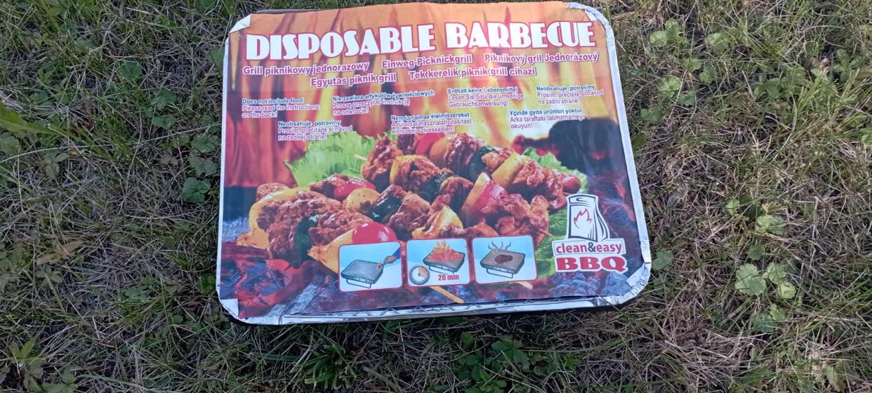 BBQ CLEAN & EASY DISPOSABLE BBQ GRILL BBQ