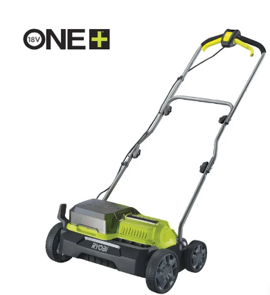 LAWN SCARIFIERS RYOBI 18V ONE CORDLESS LAWN SCARIFIER 35CM 55L RY18SFX35A 0