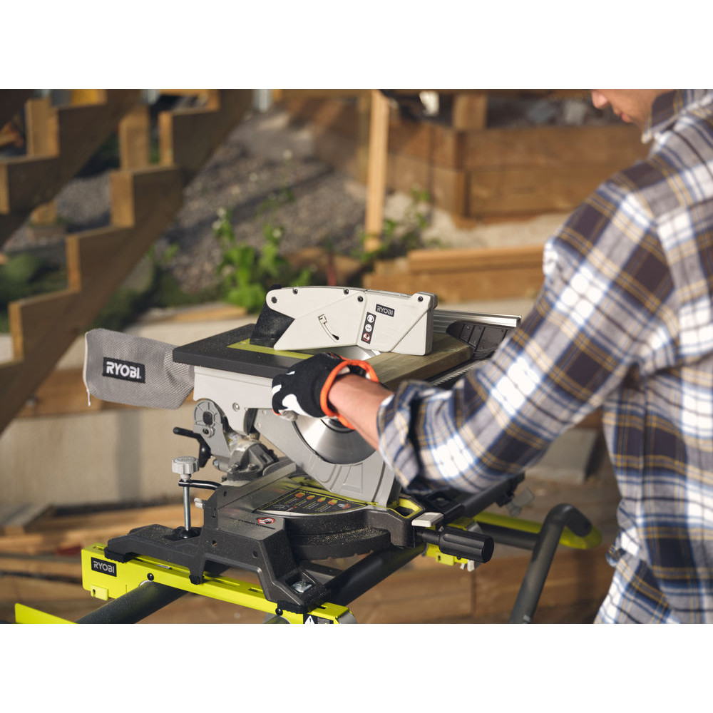 MITRE SAWS RYOBI ELECTRIC TABLE MITRE SAW 1800W 254MM RTMS1800G