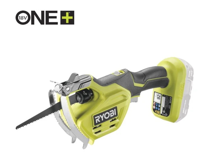 BATTERY PRUNER RYOBI ONE 18V CORDLESS RECIPROCATING PRUNING SAW 15CM WITHOUT BATTERY AND CHARGER RY18PSA 0