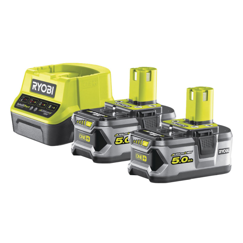 RYOBI BATTERIES CHARGERS RYOBI ONE+ FAST STARTER KIT WITH 2 BATTERIES