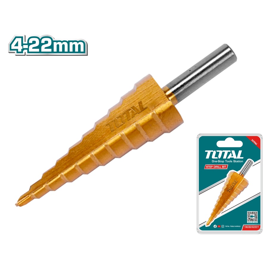 Drill Bits Draper 71220 Step Drill Bit 4-20mm – High Speed Steel ...