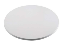 WERZALIT HPL ROUND TABLE TOP WATERPROOF D70CM LAMINATE WHITE 05491 WERZALIT HPL ΣΤΡΟΓΓΥΛΗ ΕΠΙΦΑΝΕΙΑ ΤΡΑΠΕΖΙΟΥ ΑΔΙΑΒΡΟΧΗ D70CM LAMINATE ΛΕΥΚΗ 05491