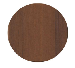 WERZALIT ROUND TABLE TOP D80CM WATERPROOF LAMINATE MAHOGANY 06913 WERZALIT ΣΤΡΟΓΓΥΛΗ ΕΠΙΦΑΝΕΙΑ ΤΡΑΠΕΖΙΟΥ ΑΔΙΑΒΡΟΧΗ D80CM LAMINATE ΜΑΟΝΙ 06913