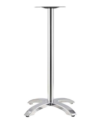 TABLE BASE SINGLE BASE HIGH 4 LEGS ALUMINIUM RXD20 07830 ΒΑΣΗ ΤΡΑΠΕΖΙΟΥ ΨΗΛΗ ΜΟΝΗ ΜΕ 4 ΠΟΔΙΑ ΑΛΟΥΜΙΝΙΟΥ RXD20 07830