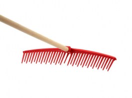 AGRATI GARDEN RAKE RED 35 TEETH 970IT AGRATI ΚΟΚΚΙΝΗ ΤΣΟΥΓΚΡΑΝΑ ΚΗΠΟΥ ΜΕ 35 ΔΟΝΤΙΑ 970IT