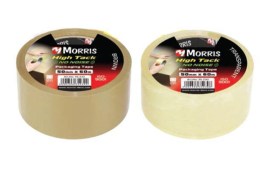MORRIS PLASTIC SILENT TAPE FOR PACKAGING BROWN 35231 MORRIS ΤΑΙΝΙΑ ΣΥΣΚΕΥΑΣΙΑΣ ΚΑΦΕ 35231