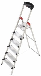 HAILO XXL SAFETY HOUSEHOLD LADDER 6 STEPS 8040-607 HAILO XXL ΣΚΑΛΑ ΑΛΟΥΜΙΝΙΟΥ ΑΣΦΑΛΕΙΑΣ ΟΙΚΙΑΚΗΣ ΧΡΗΣΗΣ ΜΕ 6 ΣΚΑΛΟΠΑΤΙΑ 8040-607