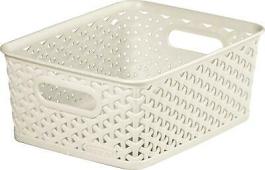CURVER MY STYLE BOX - BASKET M OFF WHITE 626008 CURVER ΔΙΣΚΟΣ - ΚΑΛΑΘΙ ΟΡΓΑΝΩΣΗΣ MY STYLE BOX M ΣΕ ΧΡΩΜΑ ΕΚΡΟΥ 626008