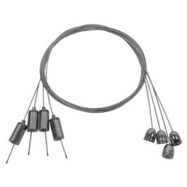 GLOBOSTAR SUSPENSION HANGER KIT FOR LED PANEL 60X60 AND 120X30 01815 GLOBOSTAR ΚΙΤ ΑΝΑΡΤΗΣΗΣ ΚΡΕΜΑΣΤΗΣ ΤΟΠΟΘΕΤΗΣΗΣ ΓΙΑ LED ΠΑΝΕΛ 60Χ60 ΚΑΙ 120Χ30 01815
