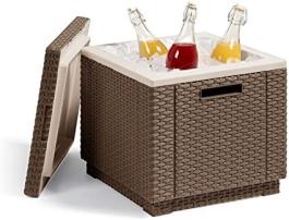 JARDIN ICE CUBE 40L COOL BOX & SIDE TABLE RESIN CAPPUCCINO 625241 JARDIN ICE CUBE 40L ΨΥΓΕΙΟ ΠΑΓΟΥ ΚΑΙ ΤΡΑΠΕΖΑΚΙ ΑΠΟ ΡΗΤΙΝΗ ΣΕ ΧΡΩΜΑ ΚΑΠΟΥΤΣΙΝΟ 625241