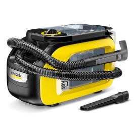 KARCHER BATTERY POWERED SPRAY EXTRACTION CLEANER FOR CARPETS AND FABRIC SURFACES WITHOUT BATTERY SE3-18COMPACT KARCHER ΜΗΧΑΝΗ ΜΠΑΤΑΡΙΑΣ ΨΕΚΑΣΜΟΥ-ΑΝΑΡΡΟΦΗΣΗΣ ΙΔΑΝΙΚΗ ΓΙΑ ΧΑΛΙΑ ΚΑΙ ΥΦΑΣΜΑΤΙΝΕΣ ΕΠΙΦΑΝΕΙΕΣ ΧΩΡΙΣ ΜΠΑΤΑΡΙΑ SE3-18COMPACT