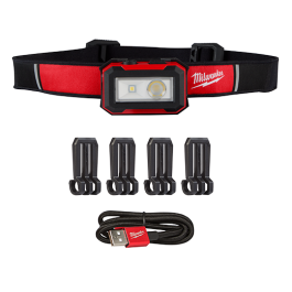 MILWAUKEE RECHARGEABLE MAGNETIC HEADLAMP AND TASK LIGHT IRHL450 MILWAUKEE ΕΠΑΝΑΦΟΡΤΙΖΟΜΕΝΟΣ ΜΑΓΝΗΤΙΚΟΣ ΦΑΚΟΣ ΚΕΦΑΛΗΣ IRHL450