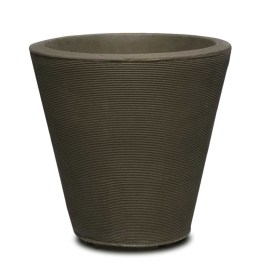 KETER MADISON PLANTERS PLASTIC 16'' OLD BRONZE 628043  KETER MADISON ΓΛΑΣΤΡΑ ΠΛΑΣΤΙΚΗ 16'' ΣΕ ΧΡΩΜΑ ΠΑΛΙΟ ΧΑΛΚΙΝΟ 628043