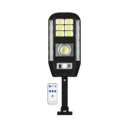 OUTDOOR SOLAR LIGHT 4500lM WARM WHITE 3000K WITH MOTION SENSOR PHOTOCELL AND REMOTE CONTROL 325077 ΗΛΙΑΚΟΣ ΠΡΟΒΟΛΕΑΣ  ΕΞΩΤΕΡΙΚΟΥ ΧΩΡΟΥ 4500lM ΘΕΡΜΟ ΛΕΥΚΟ 3000K ΜΕ ΑΙΣΘΗΤΗΡΑ ΚΙΝΗΣΗΣ ΦΩΤΟΚΥΤΤΑΡΟ ΚΑΙ ΤΗΛΕΧΕΙΡΙΣΤΗΡΙΟ 325077