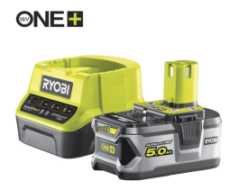 RYOBI ONE+ 18V 5AH FAST STARTER KIT WITH ONE BATTERY AND CHARGER LITHIUM-ION RC18120-150 RYOBI ONE+ STARTER KIT ΜΕ 1 ΜΠΑΤΑΡΙΑ ΛΙΘΙΟΥ 5AH ΚΑΙ ΦΟΡΤΙΣΤΗ RC18120-150