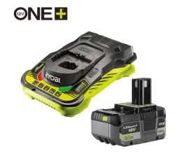 RYOBI 18 V ONE+ HP BATTERY STARTER SET WITH 6.0AH BATTERY AND QUICK CHARGER RC18150-160X RYOBI 18 V ONE+ ΣΕΤ ΜΕ ΜΠΑΤΑΡΙΑ 6.0AH ΚΑΙ ΤΑΧΥΦΟΡΤΙΣΤΗ RC18150-160X