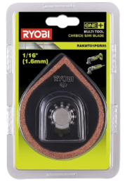 RYOBI MULTI TOOL PRECICION GROUT REMOVAL BLADE RAKMT01PGR85 RYOBI ΛΕΠΙΔΑ ΚΑΡΒΙΔΙΟΥ ΓΙΑ ΧΡΗΣΗ ΜΕ ΠΑΛΜΙΚΟ ΠΟΛΥΕΡΓΑΛΕΙΟ RAKMT01PGR85